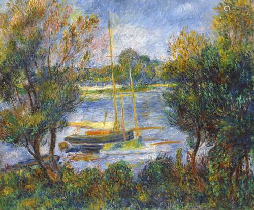 PIERRE-AUGUSTE RENOIR (1841-1919)La Seine à Argenteuil