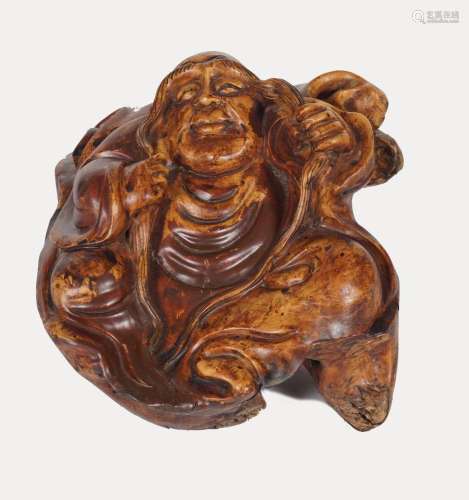 CHINESE QING ROOTWOOD SCULPTURE