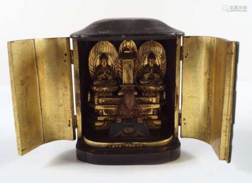 CHINESE QING GILT ALTAR PIECE
