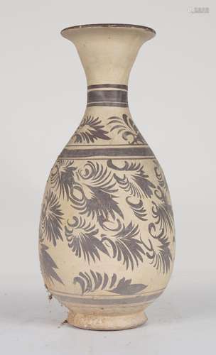 CHINESE TERRACOTTA VASE