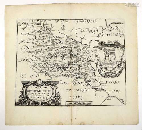 Early MapsAn interesting collection of twenty-one engraved m...