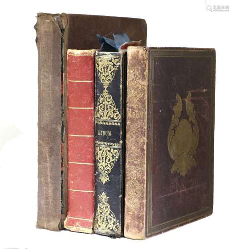 Original ArtworkA collection of two commonplace books, one c...