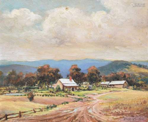 DG Maitland (20th century) A Farm Near Hartley, NSW Australi...