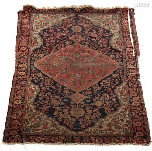Property of a gentleman - a very finely woven antique Isfaha...
