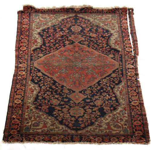 Property of a gentleman - a very finely woven antique Isfaha...