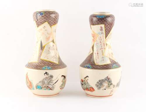 Property of a lady - a pair of early 20th century Japanese S...