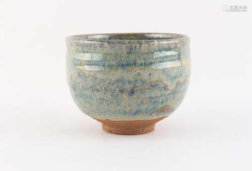 Property of a lady - a Japanese pottery chawan by Miyamoto M...