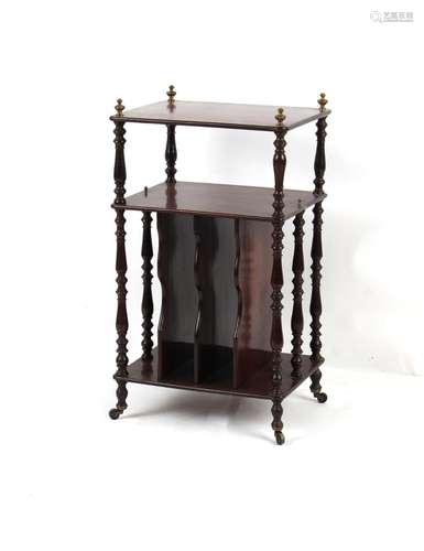 Property of a lady - a late 19th century French rosewood can...