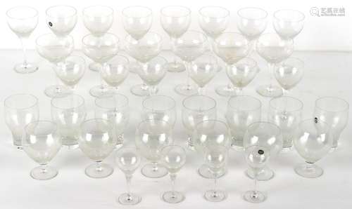 Property of a deceased estate - a quantity of assorted glass...