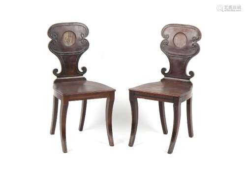 Property of a gentleman - a pair of early 19th century Regen...