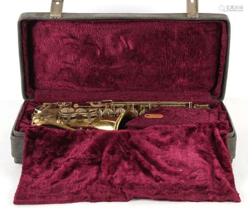 Property of a deceased estate - a Lafleur saxophone, in fitt...