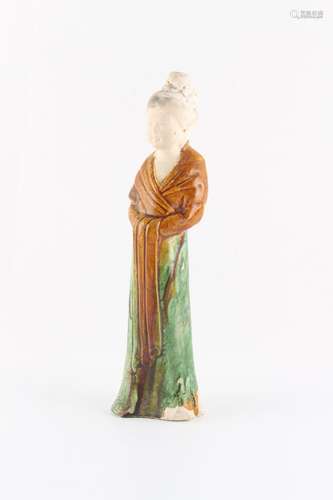 Property of a lady - a Chinese Tang Dynasty sancai glazed po...