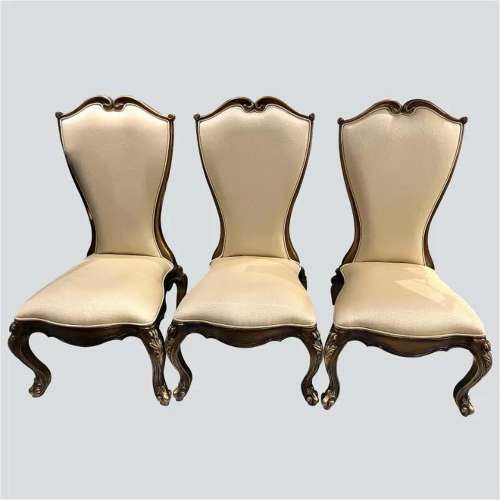 A set of Three French Chairs, 20th Century