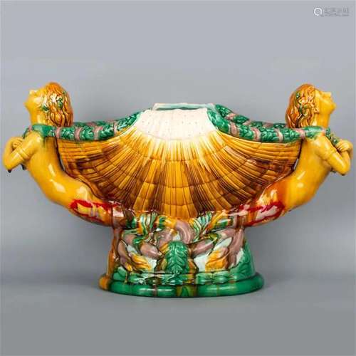 Large Majolica Bowl