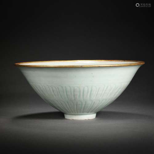 Hutian Kiln Flower Bowl Before Ming Dynasty