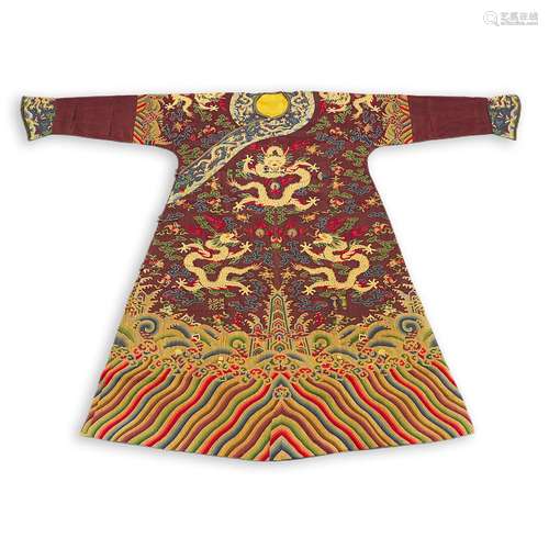 Kesi Dragon Robe of Qing Dynasty