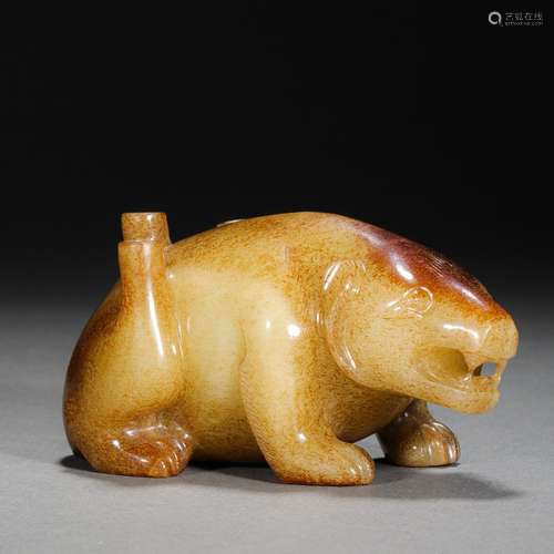 Hetian Jade Beast Before Ming Dynasty