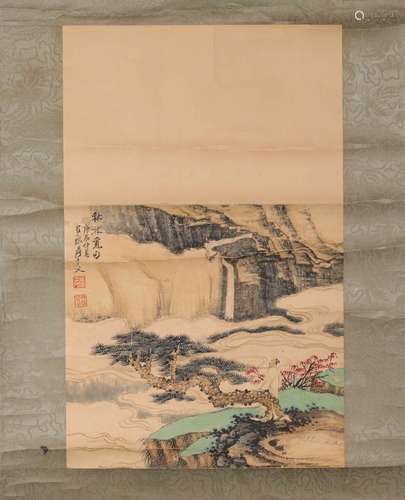 Chinese ink painting, landscape painting