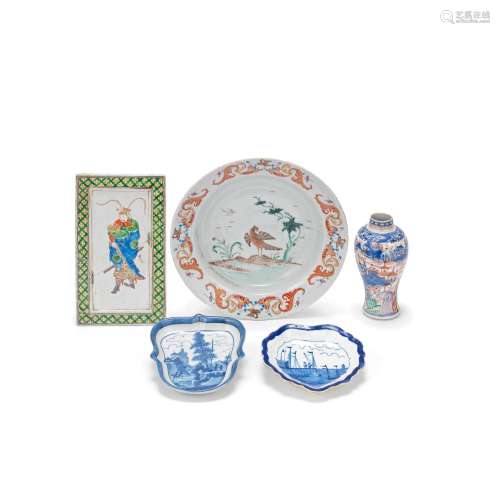 A VARIED GROUP OF EXPORT WARES Kangxi to 18th century (17)