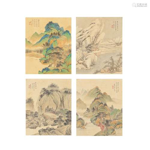 ZHANG SHIYUAN (1898-1959) Four Seasons (4)