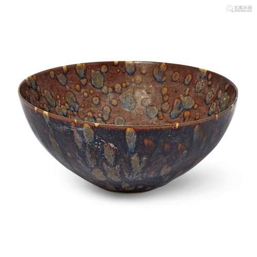 A Chinese splash-glazed bowl<br />
<br />
20th century<br />...