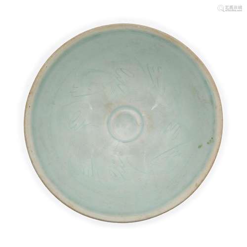 A Chinese qingbai carved bowl<br />
<br />
Southern Song dyn...