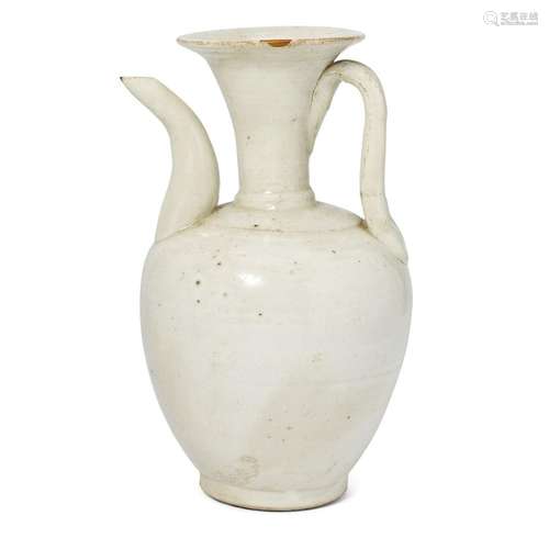 A Chinese Cizhou-type white-glazed ewer<br />
<br />
Song/Yu...