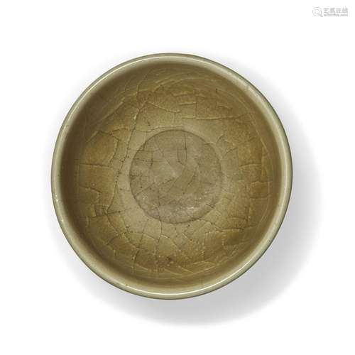 A Chinese Longquan tea bowl<br />
<br />
Late Yuan/early Min...