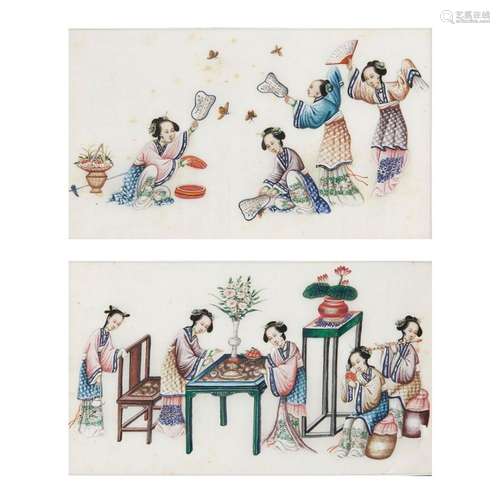 Chinese Canton School (Qing dynasty, 19th century)<br />
<br...