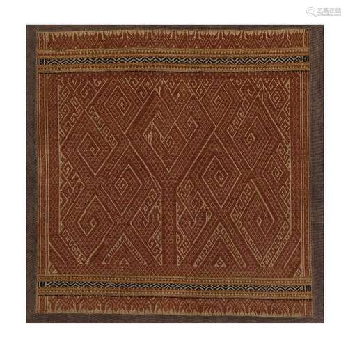 A Lampung ceremonial textile, Tampan, South Sumatra<br />
<b...