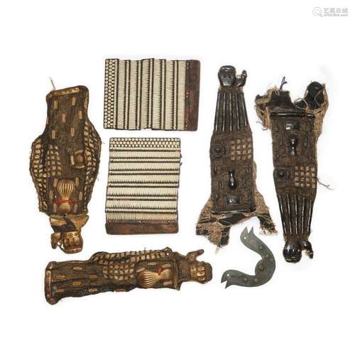 A group of Japanese armour parts<br />
<br />
Edo period<br ...