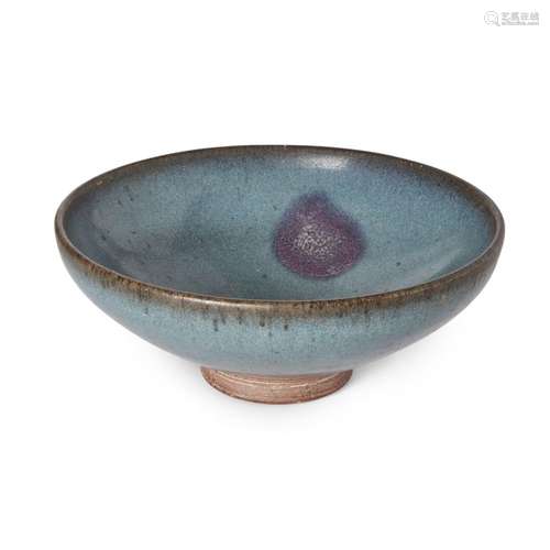 A Chinese Junyao purple-splashed bowl<br />
<br />
Yuan dyna...