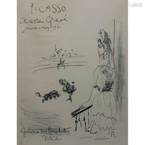 PABLO PICASSO (SPANISH, 1881-1973).