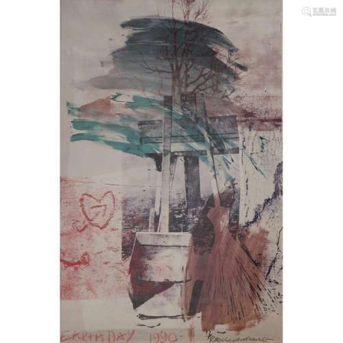 ROBERT RAUSCHENBERG (AMERICAN, 1925-2008).