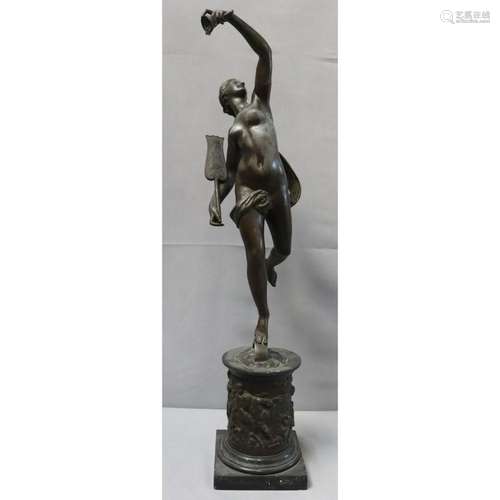 Large & Fine Grand Tour Bronze Sculpture Of