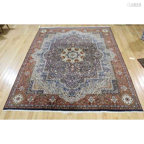 Vintage & Finely Hand Knotted Carpet.