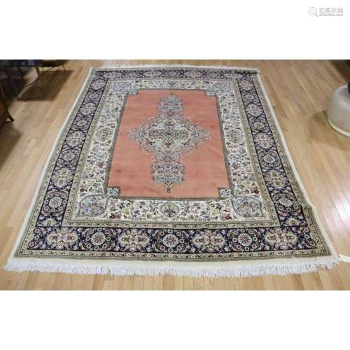 Vintage & Finely Hand Knotted Carpet.