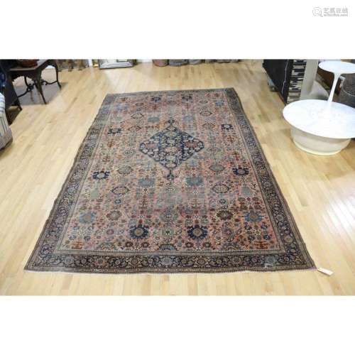 Antique & Finely Hand Knotted Carpet.
