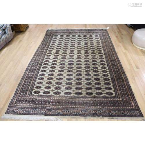 Vintage Roomsize Bokhara Carpet.