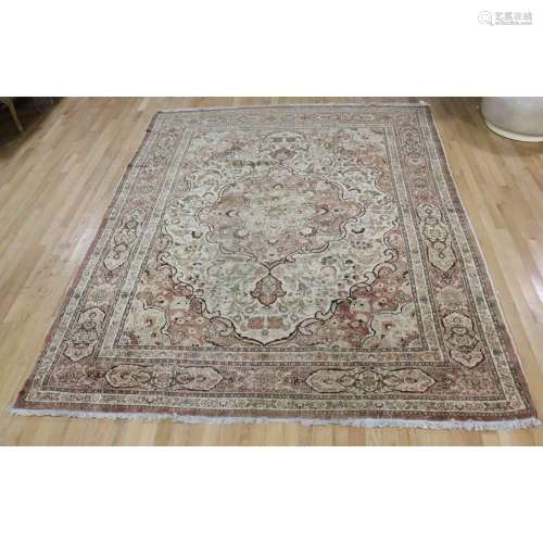 Antique & Finely Hand Knotted Carpet.