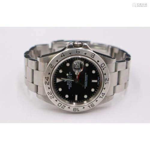 JEWELRY. Rolex Explorer II Stainless Automatic