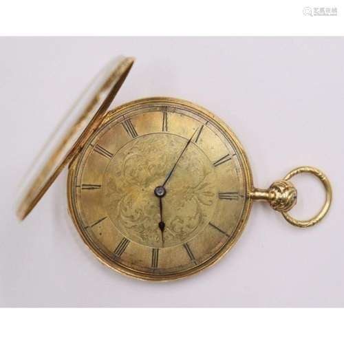 JEWELRY. 14kt Gold Quarter Hour Repeater Pocket