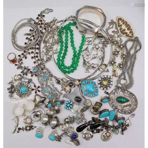 JEWELRY. Large Grouping of Assorted Sterling