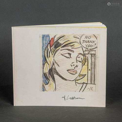 (lot of 2) 'Roy Lichtenstein book or emphera items: 'Roy Lic...