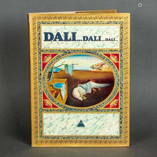 Art hard cover book , illustrated 'Dali...Dali...Dali...' Ha...