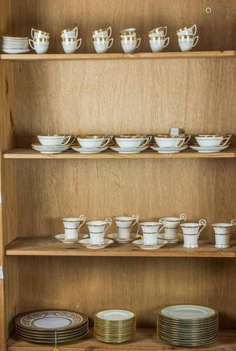 Group of mainly Minton porcelain table articles