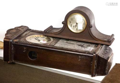 (lot of 2) Seth Thomas mantle clock and a Mauthe German wall...