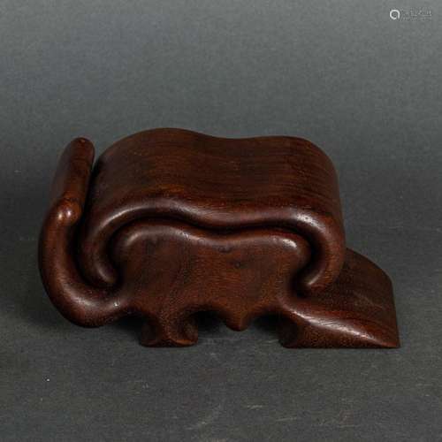 MCM Fred & Marilyn Buss black walnut puzzle fashioned in...