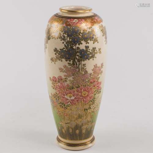 Japanese Satsuma vase