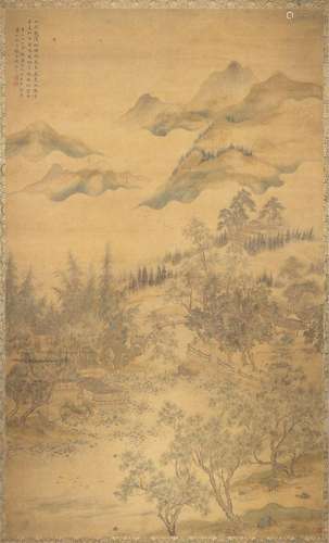 Hua Yan (1682-1756) - Landscape